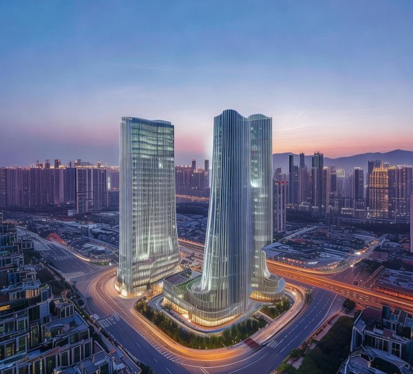 重庆迎龙朝天门国际商贸城项目，西部商贸新地标，赋能城市经济高质量发展