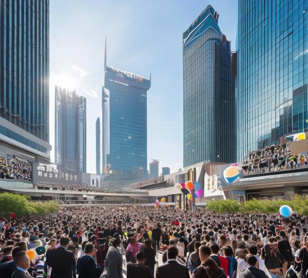 余川中央商贸城正式开城运营 激活区域商业新动能 余川中央商贸城正式开城运营 激活区域商业新动能