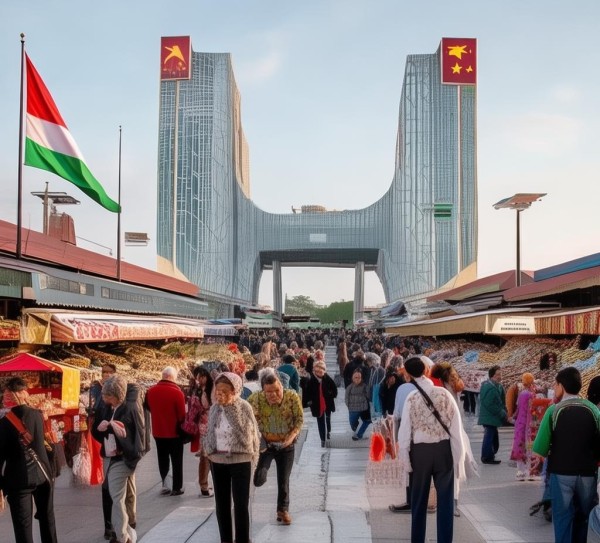 霍尔果斯合作区义乌商贸城,丝路商埠新地标,中哈经贸合作的生动实践 霍尔果斯合作区义乌商贸城,丝路商埠新地标,中哈经贸合作的生动实践